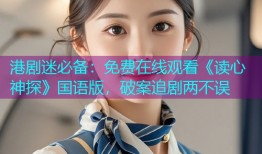 港剧迷必备：免费在线观看《读心神探》国语版，破案追剧两不误