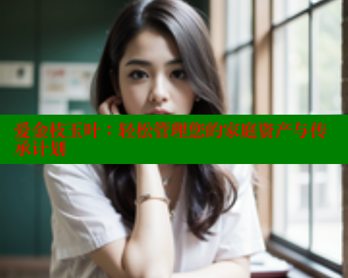 爱金枝玉叶：轻松管理您的家庭资产与传承计划