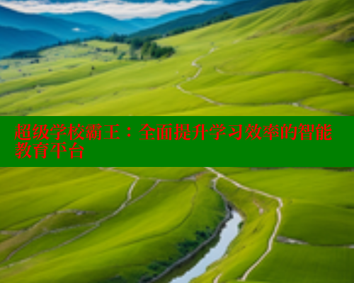 超级学校霸王：全面提升学习效率的智能教育平台
