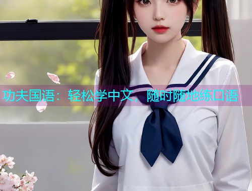 功夫国语：轻松学中文，随时随地练口语